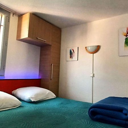 Appartement T2 Climatise Avec Mezzanine, Piscine Et Parking, Proche Plage - Agde - Fr-1-607-119 Exteriör bild